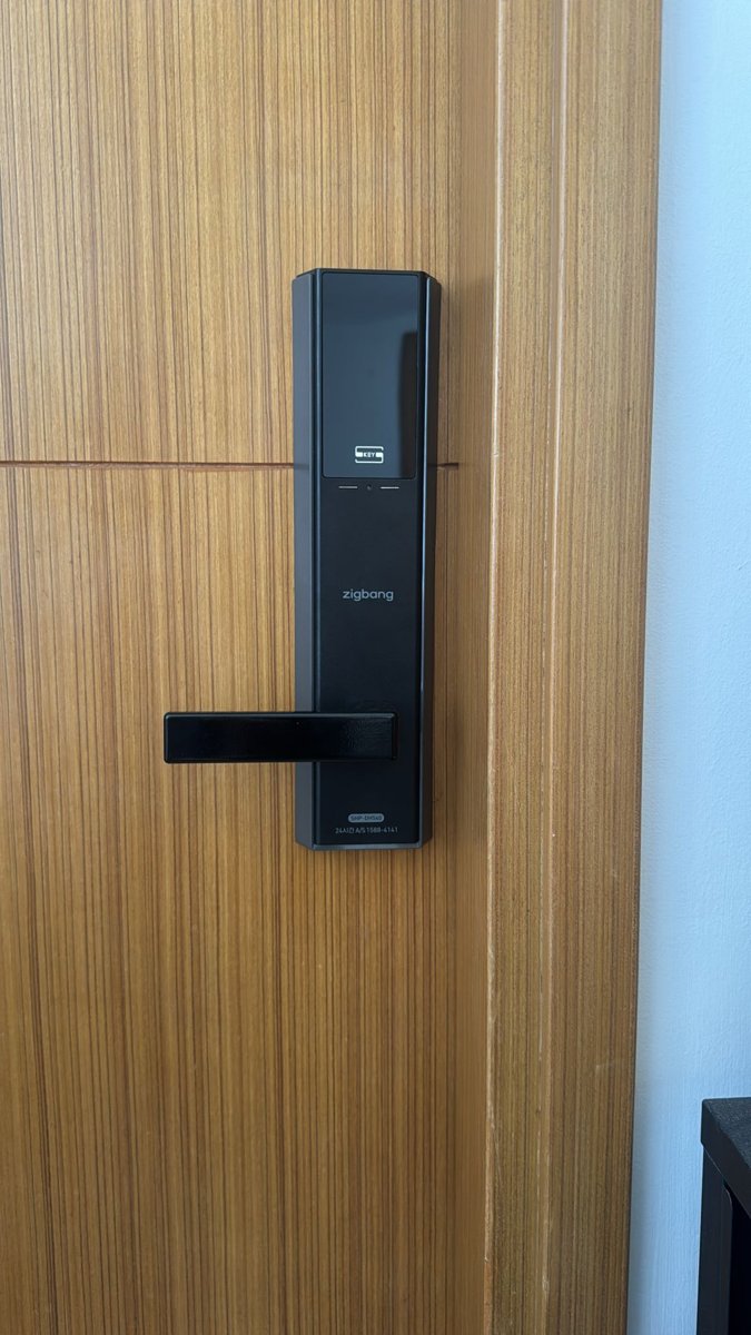 Digital lock handled by Wah Luen Locksmiths